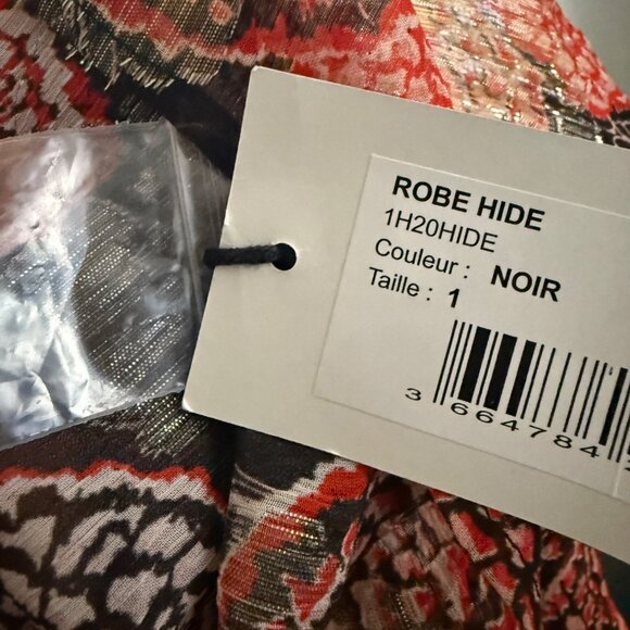 Ba&sh Robe Hide Floral Maxi Dress Size S NWT - Picture 9 of 11